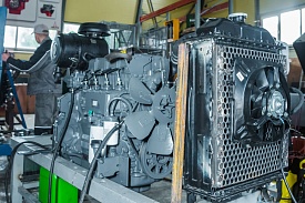 ПРОВЕРОЧНЫЙ СТЕНД ДЛЯ ОБКАТКИ ДВС